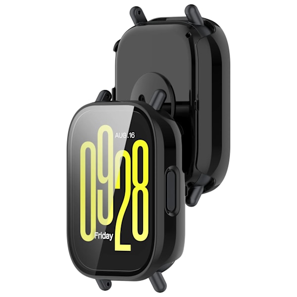 Glasfodral för Redmi Watch 5 Active smartklockor Skärmskydd för Redmi Watch 5 Lite Skal Tillbehör Sakura Pink Redmi Watch 5