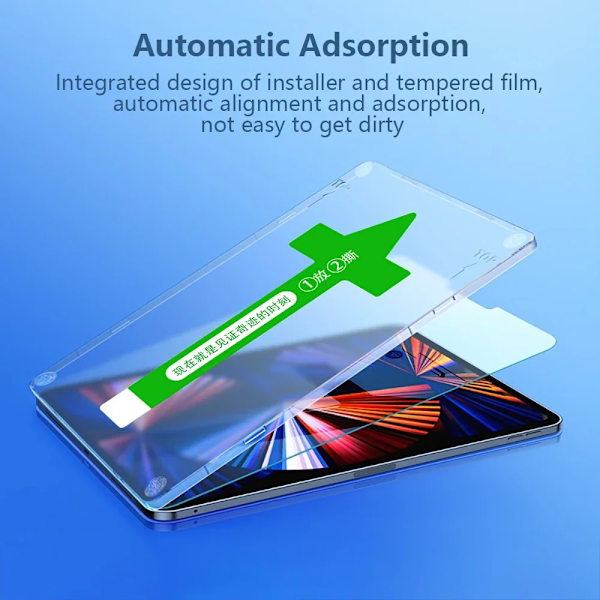 Härdat glas för iPad skärmskydd Pro 13 12.9 M4 A16 10:e 9:e 10 9 generationen Air 11 5 4 3 M2 M3 Mini 7 6 10.2 2025 film Pro 11 2018-2022
