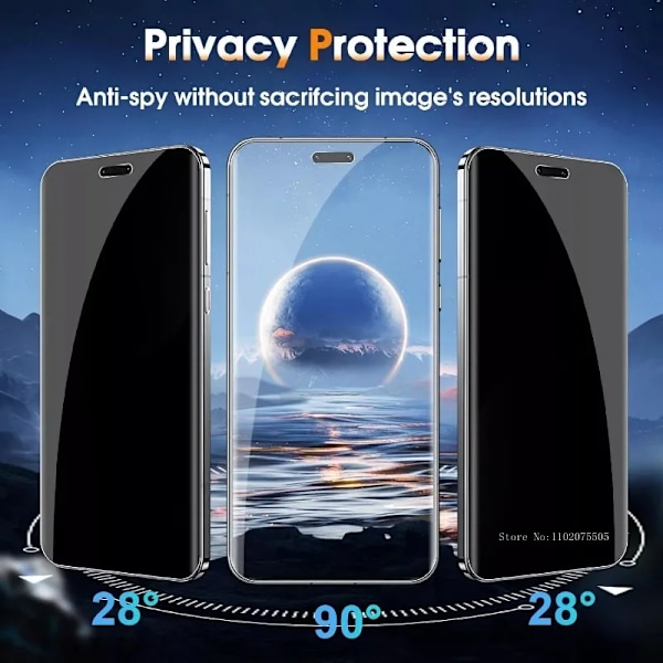 [2+2] 2 st Sekretesskydd Hydrogel Film och 2 st Kameraskydd för Honor Magic 5 6 7 Lite/7 6 Pro/ 7 Pro/4 Pro/5 Ultimate Magic 5 Pro Hydrogel Film