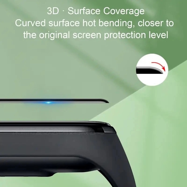 Skärmskydd för Samsung Galaxy Fit 3 Smart Watch Skyddande Mjukt Glas för Samsung Galaxy Fit 3 Skyddsfilm Tillbehör 3PC Galaxy Fit 3