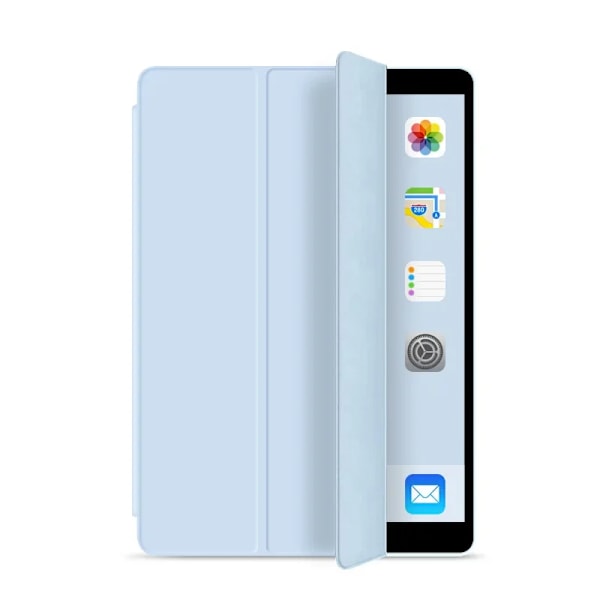 Skal för iPad Air11 2025 2024 A16 11:e Pro11 M4 M2 iPad 9:e 6:e 5:e Gen 9.7 10.2 Air6 M3 M2 Air5 4 10.9 10:e Air1 2 Pro 9.7 10.5 Light Blue iPad 2 3 4 (wider)