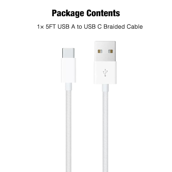 Original 60W PD USB till USB-C Snabbladdningskabel För Apple iPhone 16 Pro Max 15 Plus Typ C Snabbladdare Xiaomi Samsung Kabel 1m