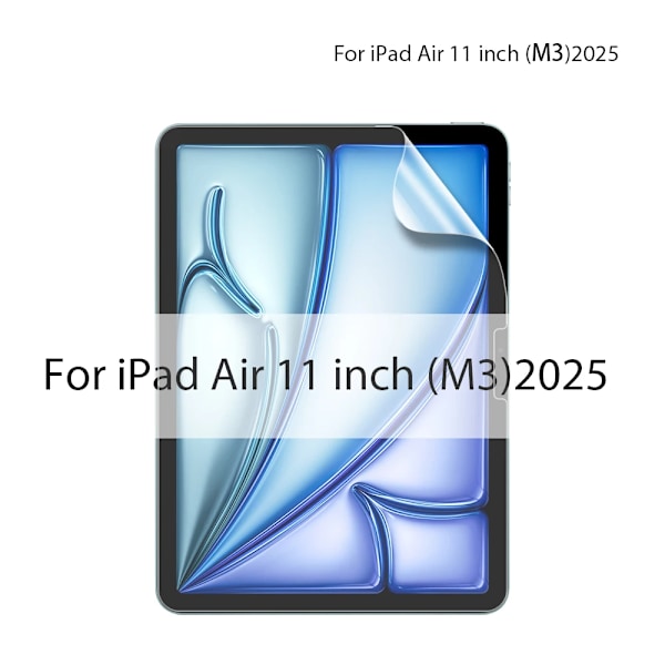 Skärmskydd som papper för iPad Air 13 11 5 4 M3 A16 2025 10:e generationen för iPad Pro 12.9 7:e 8:e 9:e Mini 6 7 Film Air 11 M3 2025