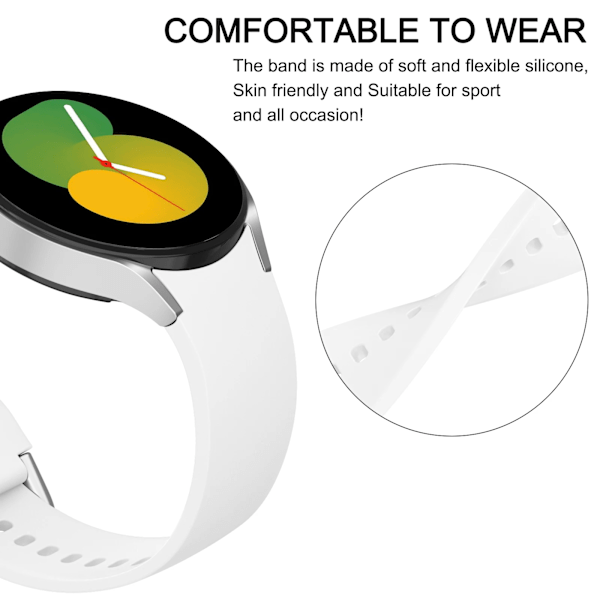 TPU-fodral + silikonarmband för Samsung Galaxy Watch 4 5 6 7 40mm 44mm Armband Skärmskydd Stötfångare för Galaxy Watch 4 5 6 7 Wine Red Galaxy Watch 6 40mm