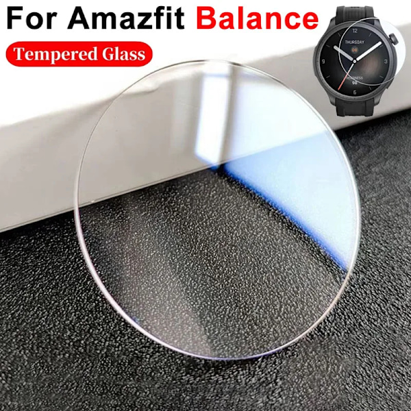 2-4 ST Härdat Glas För Amazfit Balance 9H Skärmskydd Anti-repa Smartklocka För Amazfit Balance HD Skyddsglas 4PCS