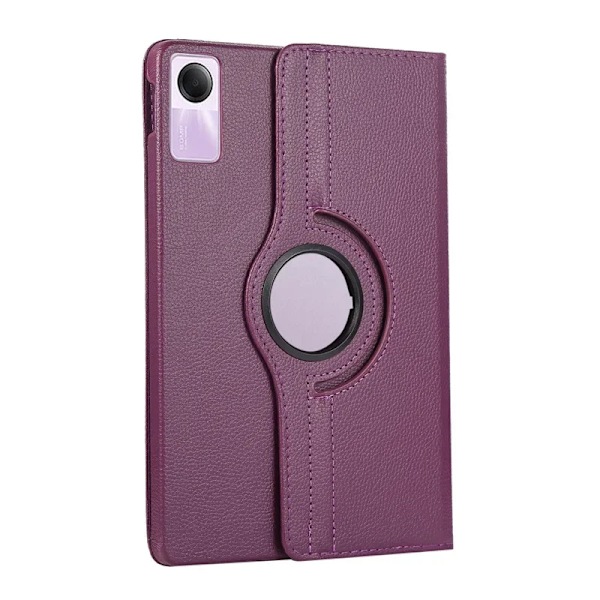 Fodral för Xiaomi Redmi Pad SE 2023 Fodral 11 tums Tablet Cover funda för redmi pad se 11 fodral 360 graders roterande läderfodral purple Redmi Pad SE 11 2023
