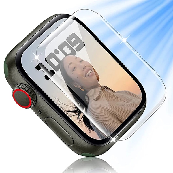 5 st Hydrogel Film för Apple Ultra 1 2 49mm 7 8 9 41mm 45mm Full Screen Protector iWatch Series 6 5 4 SE 3 2 44mm 42mm 40mm 38mm Series 123 38mm 1PCS