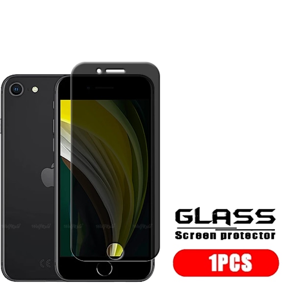 4/3/2/1 st För iPhone SE 2022 Glas iPhone SE 2022 Härdat Glas 9H Sekretess Anti-Spion Skärmskydd iPhone SE 2022 2020 7 8 1 Front Glass For iPhone SE 2022