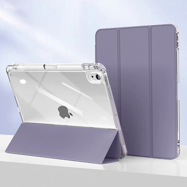 Skal för iPad 11:e generationen A16 Funda iPad Pro 11 13 M4 2025 M2 M3 iPad Air 13 11 Air 5 4 iPad 10:e 9:e 8:e 7:e Mini A17 Pro 12.9 Fodral Lavender iPad 10th-11th A16