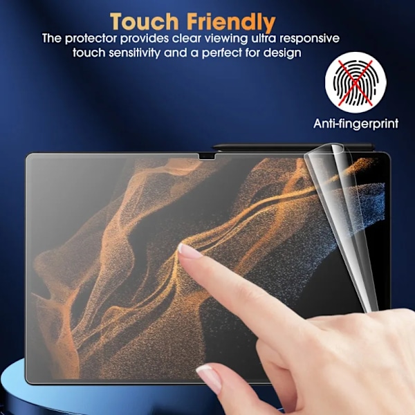Papperskänsla Film Skärmskydd för Samsung Galaxy Tab A9/A9 Plus/Tab S7 8/Tab S7 8 Plus Måla Skriva Matta Filmer A9 Plus 11Inch