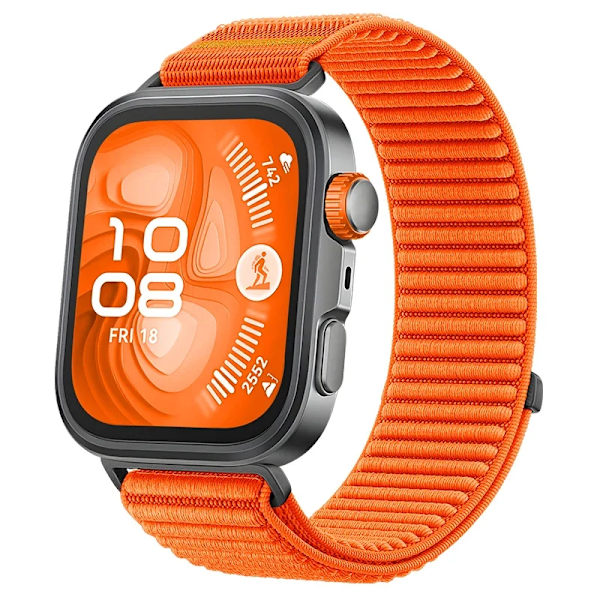 Nylonflätat armband för Huawei Watch Fit 4 3 Smartwatch Bekvämt band Utbytbart för Huawei Watch Fit 4 Pro Tillbehör Bälte Orange Huawei Watch Fit 3