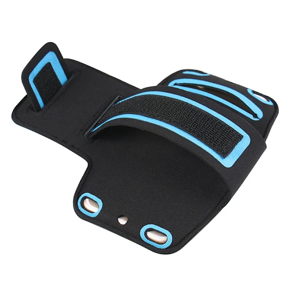 5-7 tums Utomhus Löpning Sport Telefonhållare Armband Fodral För iPhone 15 Pro 13 14 X XR Xs Max Samsung S21 Universal Gym Armband Red
