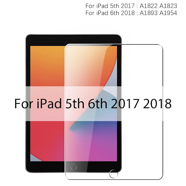 Härdat glas för iPad 10:e generationen Pro 11 12.9 13 M2 M4 skärmskydd för iPad Air 11 5 4 3 Mini 6 7:e 8:e 9:e 10.2 film 5th 6th 2017 2018
