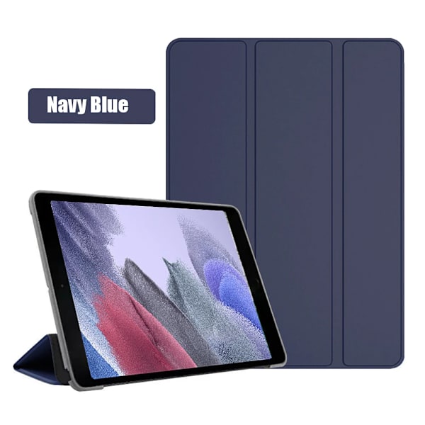 Smart Fodral För Samsung Galaxy Tab A7 Lite 2021 SM T220 T225 Skyddsskal Tab A7 lite 8.7\" SM-T220 SM-T225 Surfplatta Fodral Navy Blue A7 Lite T220 T225