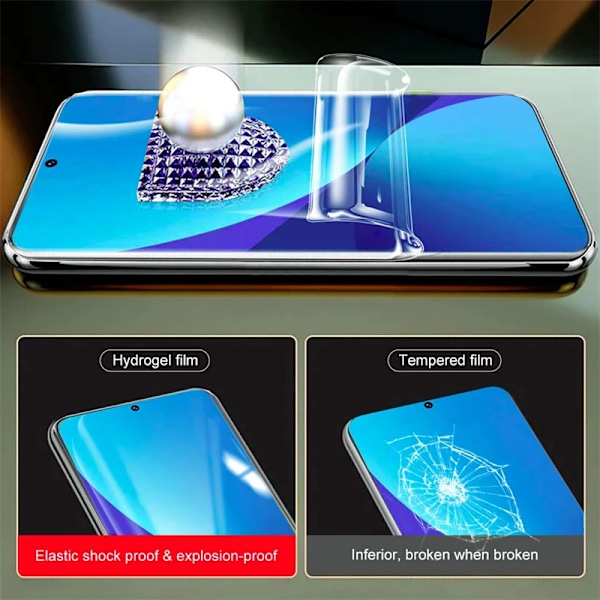 3 st 999D Hydrogel Film för Xiaomi Redmi 5 Plus 5A 6 6A 4X S2 Go K20 Skärmskydd Redmi Note 6 5 5A 4 4X Pro Skyddsfilm Note4 Global Version Hydrogel Film