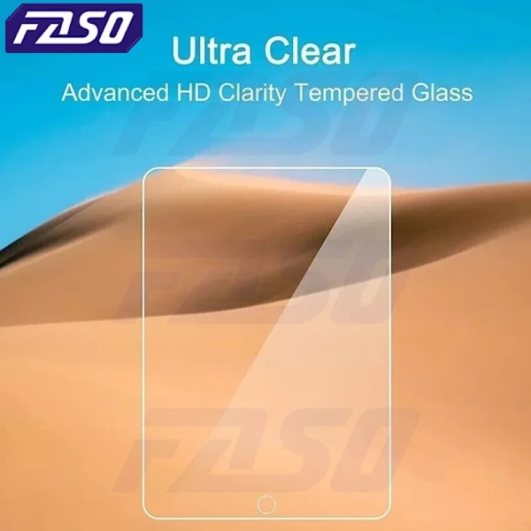 FASO Skärmskydd i härdat glas för Ipad 10.9 10:e generationen, skyddsfilm för Ipad 10:e generationen 2022, 9H 2pcs-10th 10.9inch