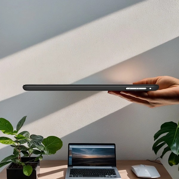 För Apple iPad Air Pro Mini 7.9 8.3 9.7 10.2 10.9 11 12.9 13 8:e 9:e 10:e 11:e Gen Magnetiskt Flip Smart Cover Mjukt Silikonfodral Deep Green iPad 7th 8th 9th