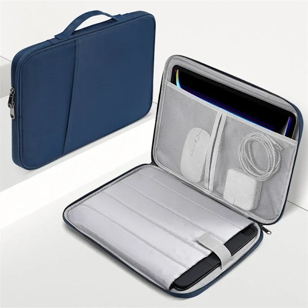 Tabletfodral för Samsung Galaxy Tab S7 FE S8 S9 Plus A9 A8 S6 Lite Fodral för Xiaomi Pad 5 6 Pro Redmi Pad SE Skydd Navy Blue 9 - 11 inch