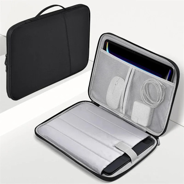 Tabletfodral för Samsung Galaxy Tab S7 FE S8 S9 Plus A9 A8 S6 Lite Fodral för Xiaomi Pad 5 6 Pro Redmi Pad SE Skydd black 9 - 11 inch