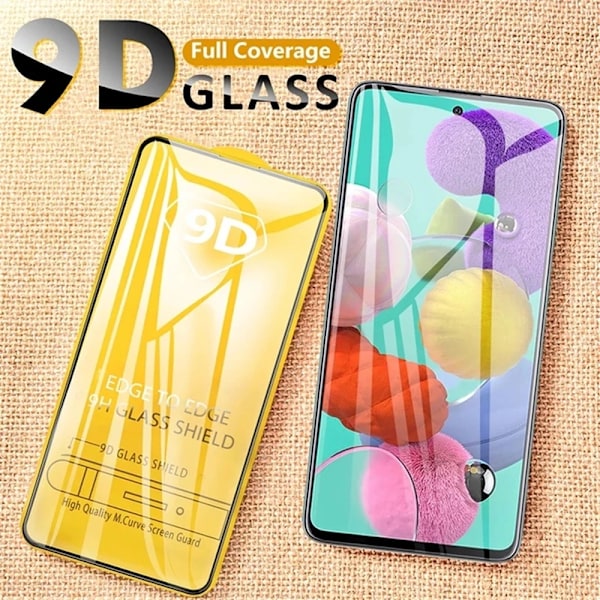 Nytt 9D härdat glas för Samsung Galaxy A13 A53 A52 A32 A12 A50 A51 A52S A72 A54 A33 A71 A21S A73 M12 M52 M31 S10E skärmskydd For Samsung A52 (5G) 3 Pieces