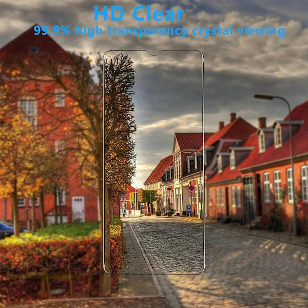 6,6\" Härdat Glas För Samsung Galaxy A23 / A23 5G Skärmskydd Glasfilm For Galaxy A23 3 Pieces