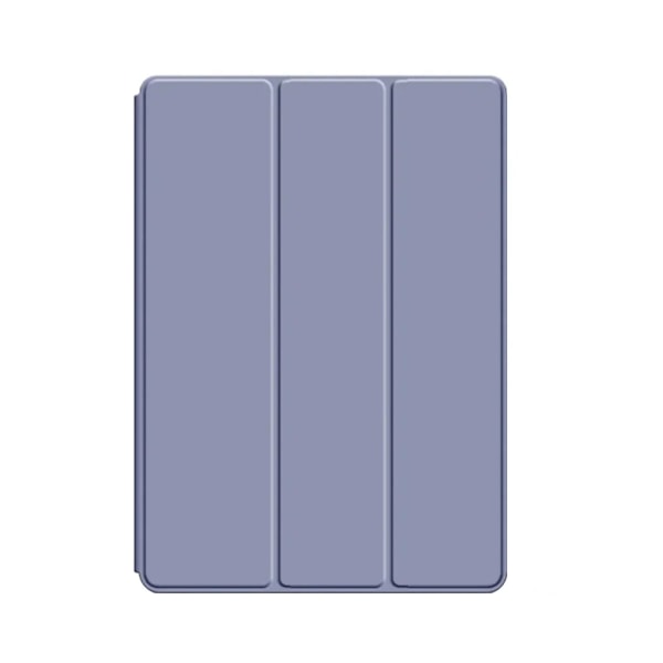 För Apple iPad Air Pro Mini 7.9 8.3 9.7 10.2 10.9 11 12.9 13 8:e 9:e 10:e 11:e Gen Magnetiskt Flip Smart Cover Mjukt Silikonfodral Lavender iPad mini 1 2 3 4 5