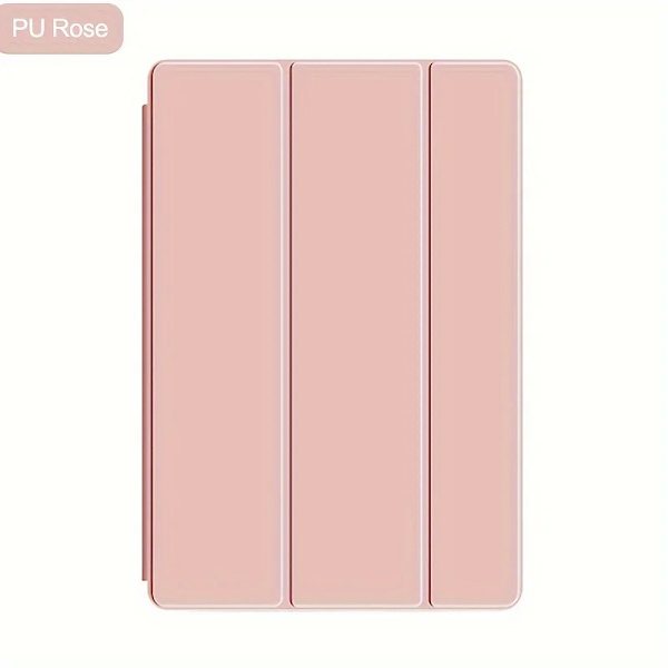 Fodral för Samsung Galaxy Tab A A9 Plus A8 10.5 A7 Lite T220 X200 X210 T580 S5E S6 Lite S2 T810 P620 PU Tablet Cover Smart Case PU Rose Gold Tab A9 Plus X210