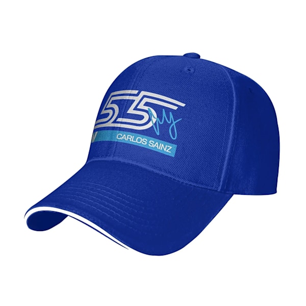 Williams Racing Team Basebollkepsar Mode Carlos Sainz F1 Sandwichkepsar för Män Kvinnor Justerbar Solhatt Sport 1 One Size