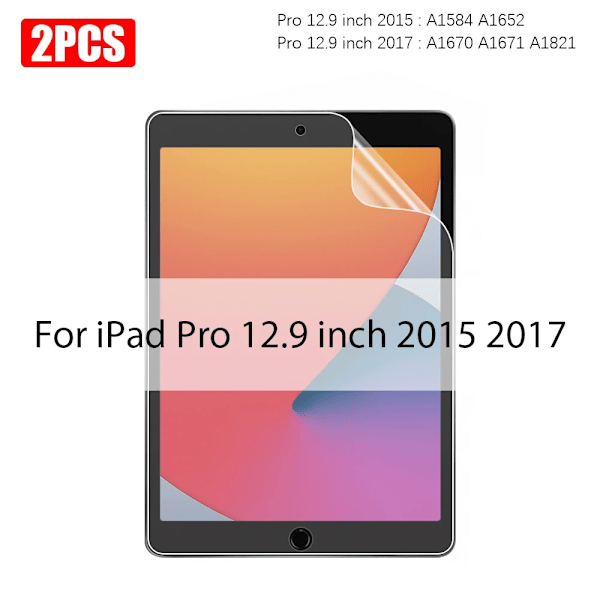 2 st Pappersliknande Skärmskydd för Ipad 10 10:e Pro 13 M4 12.9 2025, Ipad Air 11 5 4 M3 M2 A16 9:e Generationen Mini 6 7 Pro 12.9 2015 2017