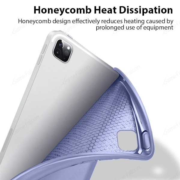 För Ipad Pro 13 11 M4 12.9 Fodral Air 11 M2 5 4 3 2 1 10.9 Funda 10 9 9:e 10:e 7:e 8:e Generationen Mini 6 7 A17 8.3 10.2 2024 Skal Light Green Mini 6 2021