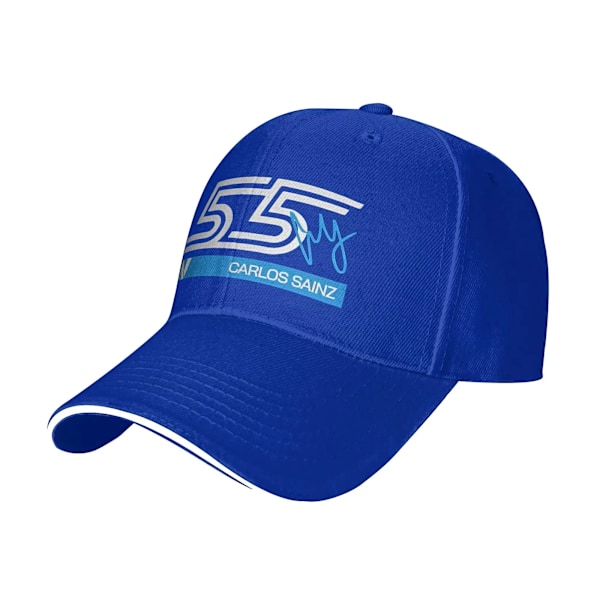 Williams Racing Team Basebollkepsar Mode Carlos Sainz F1 Sandwichkepsar för Män Kvinnor Justerbar Solhatt Sport 16 One Size