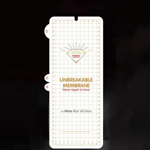 Hydrogel Film för Motorola Razr 40 Ultra Mjuk HD Klar Fram- och Baksida Skärmskydd för Moto Razr40 Ultra 40Ultra Film Inte Glas 1PC Front Film Moto Razr 40 Ultra