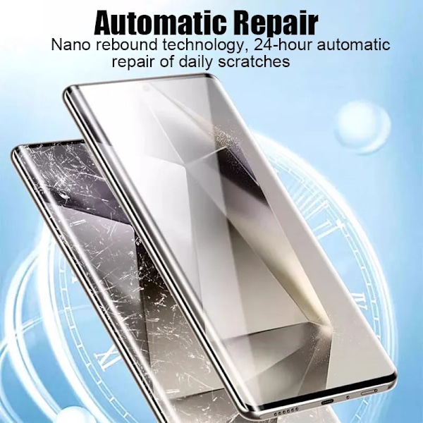 5 st Hydrogelfilm för Samsung Galaxy S25 S24 S23 S22 Ultra Plus S24 FE Full Cover Skärmskydd för Samsung A55 A35 A05S A15 For A05 5Pcs Hydrogel Film