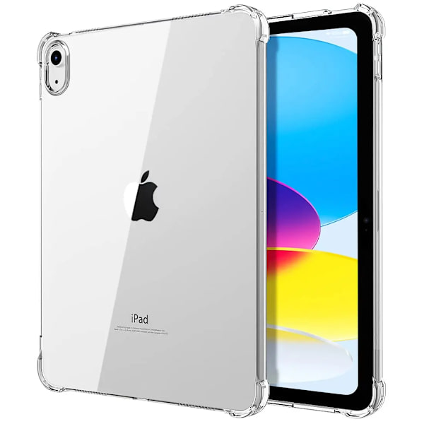 För iPad Air Mini Pro 8.3 9.7 10.2 10.9 11 11:e 10:e 9:e 8:e generationen, skimrande glittrande mjukt silikonskal med airbag Clear iPad Pro 11 2022