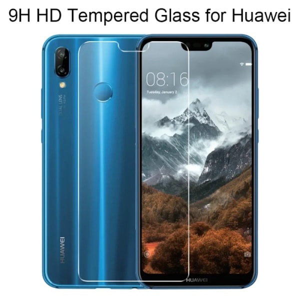 3 ST 9H Skyddsglas För Huawei P30 Lite P40 P20 Pro Härdat Glas För Huawei P8 P9 P10 Lite 2017 Skärmskydd Huawei P20E Tempered Glass