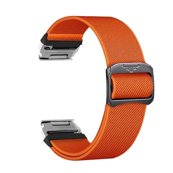 Quick Fit 22 26mm Nylonrem för Garmin Fenix 8X 7X 7Pro Fenix 6X 6 5X Tactix 8 7 9 Forerunner 965 955 Klockarmband Tillbehör Orange-S Quick Fit  22mm