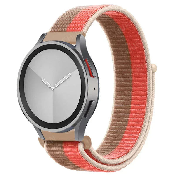Nylon loop Band för Samsung Galaxy Watch 7-FE 6/5/pro/4/Classic/active 2 20mm/22mm sportarmband huawei gt 5-4-2-2e-3 pro rem 70 Wheat 22mm watch band