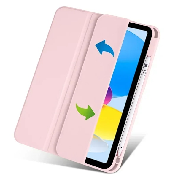 Fodral för Apple iPad 2025 med pennhållare, trefaldigt akrylklart bakstycke, smart skydd för iPad 11:e generationen 11 tum A16 lavender For iPad 2025 A16
