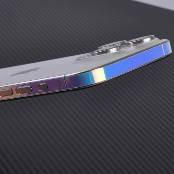 Luminous Edge Film Sidokant för iPhone 15 Pro Max 14 Färg Skin Anti-Repa för iPhone 15Pro Max Kantdekal For iPhone 15 Plus