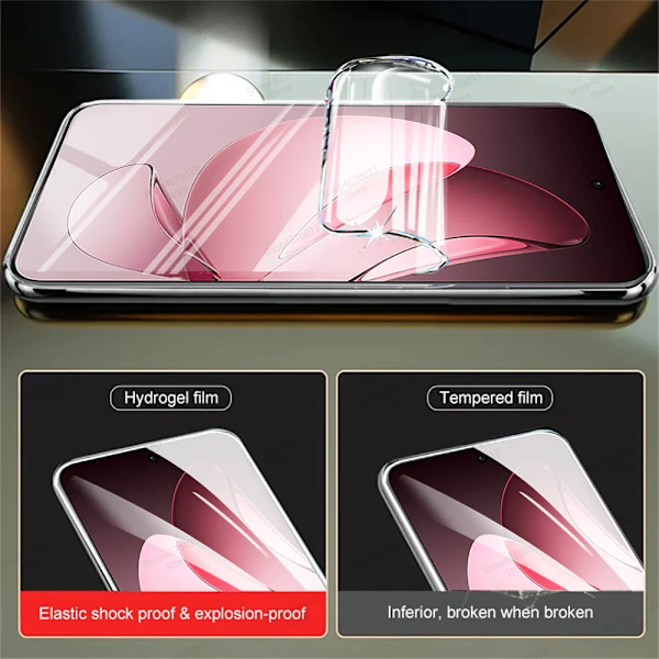 4 ST Hydrogelfilm för OPPO Reno 13 12 11 10 9 8 Pro Plus 8 5 Lite 7 6 Pro Skärmskydd för Find X8 Ultra X6 X5 X3 Pro Lite For Find X5 4 Pieces