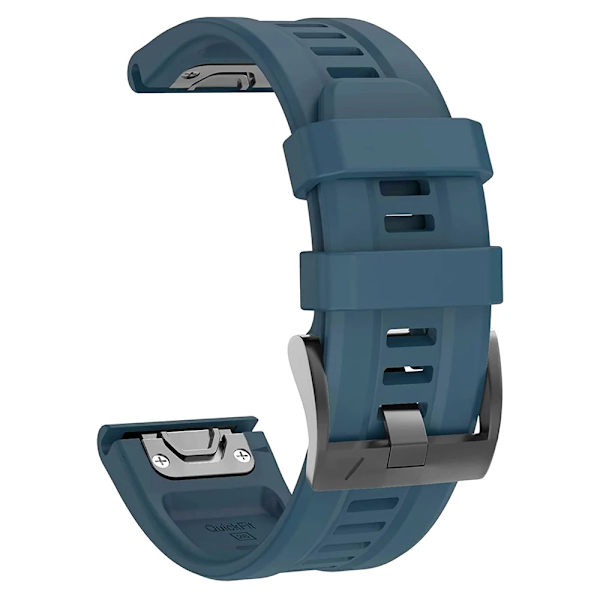 QuickFit 22mm 26mm Armband för Garmin Epix Gen 2 Silikonarmband för Garmin Fenix 7 7X 5Plus 6XPro Enduro 2 Armband CyanBlue For TACTIX DELTA