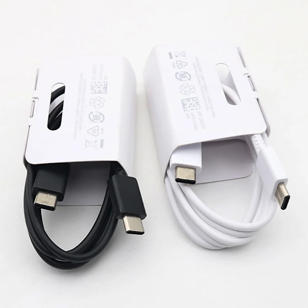 Ny SAMSUNG 25W Usb Typ C Supersnabb Laddare Pd Väggadapter S24 FE S23 S22 A16 A55 A52 F05 M55S Z Fold Flip 6 5 4 Cargador Black EU Charger