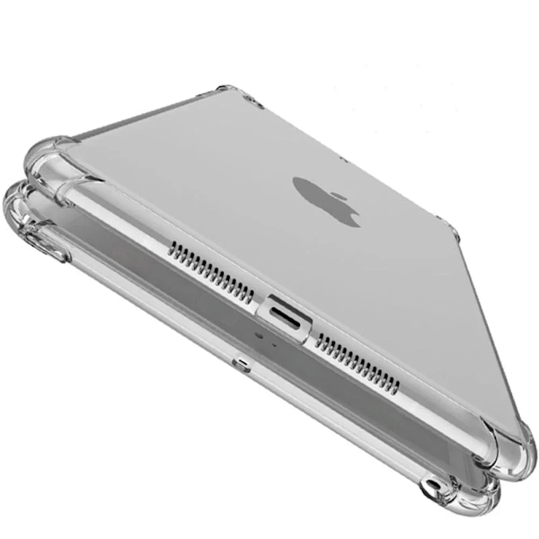 Stöttåligt silikonskal för Apple iPad 9.7 10.2 10.9 2:a 3:e 4:e 5:e 6:e 7:e 8:e 9:e 10:e generationen Flexibelt transparent skydd Shockproof Case 10.5 iPad Air 3 Pro