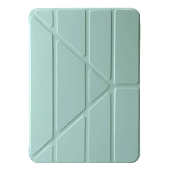 Fodral för iPad 11 A16 11:e 2025 11 tum TPU Y-vikbart magnetiskt stativ Mjukt bakre skal Fodral för iPad 10:e generationen 2022 10,9 tum Light Green iPad 10th 2022 10.9