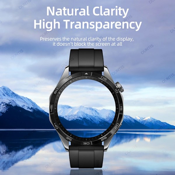 Skärmskydd för Huawei Watch GT 4 GT4 46mm 3D Böjt Skärmskydd Ultra-HD Full Täckning Skyddsfilm Tillbehör 4Pcs For Huawei GT4 46mm