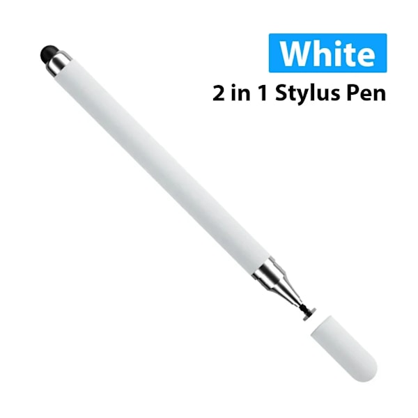 Universal Stylus Touch Penna För Apple Pencil Android iOS Windows Skärm Kapacitiv Penna För Samsung iPad Xiaomi Tablet tillbehör black