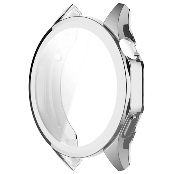 Silikon TPU Fodral Glas För Huawei Watch GT4 41MM Smart Klockarmband Skärmskydd Skal för Huawei Watch GT 4 GT4 Stötfångarskal Silver For GT4 41MM