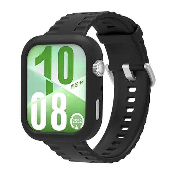 Silikonarmband för Huawei Watch Fit 4 Pro, fallskydd, mjukt fodral för Huawei Watch Fit 4/4Pro, andningsbart armband för fit 4 Red For Huawei Fit 4
