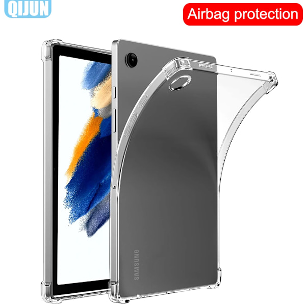 Surfplatta Fodral För Samsung Galaxy Tab A A7 A8 S6 Lite 8.0\" 9.7\" 10.1\" 10.4\" 10.5\" 2020 2022 2019 TPU Airbag Skydd mjukt Skal Tab A8 X200