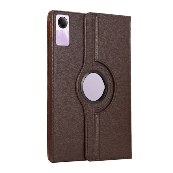 Fodral för Xiaomi Redmi Pad SE 2023 Fodral 11 tums Tablet Cover funda för redmi pad se 11 fodral 360 graders roterande läderfodral brown Redmi Pad SE 11 2023